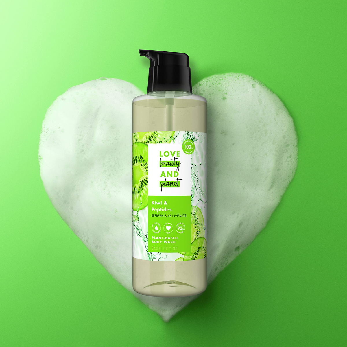 Sabonete Líquido Love Beauty And Planet Refresh Kiwi 955 Ml - Imagem 8
