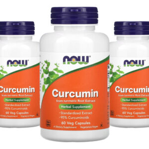 Curcumina Açafrão Da India 665mg Now Foods 60 Veg Caps 3un