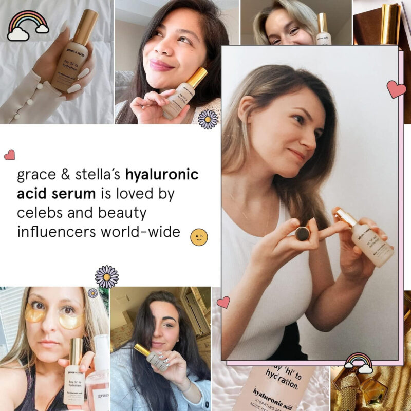 Sérum De Ácido Hialurônico Grace & Stella 10ml Para Rosto E - Image 6