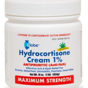 Creme De Hidrocortisona Globe Maximum Strength 1% Com Aloe 4