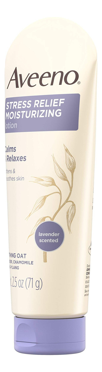 Loção Corporal Aveeno Stress Relief Com Lavanda 75ml (pacote - Imagem 2
