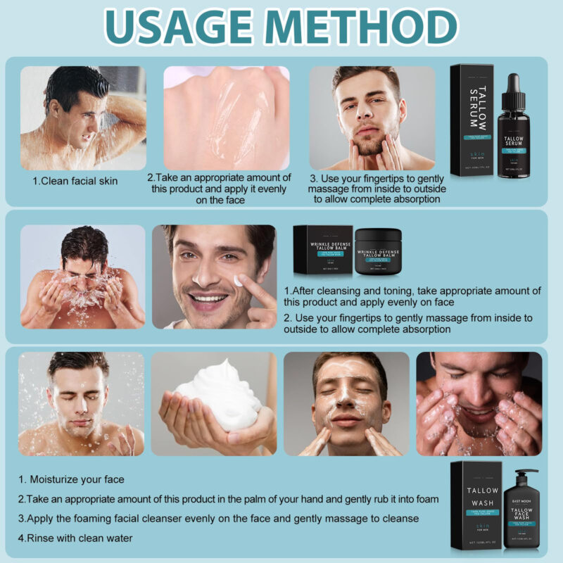 Kit De Cuidados Com A Pele Rednow Wrinkle Defense Tallow Bal - Image 7