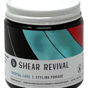 Creme Pomade Shear Revival Crystal Lake 100ml De Fixação Méd