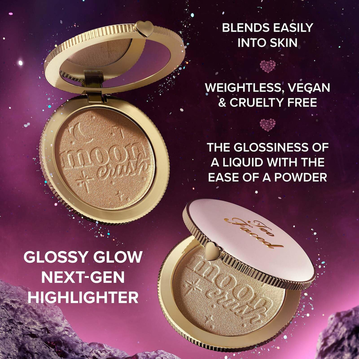 Iluminador Too Faced Moon Crush Shooting Star 7 Ml - Imagem 4