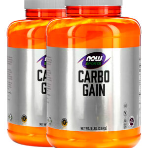 Carbo Gain Pó 3.63kg Importado 2un Now Foods