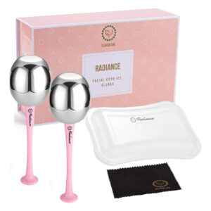 Facial Cryo Ice Globes Elated Life Radiance Com Estojo De Ar