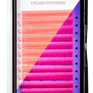 Extensões De Cílios Actrol Colored Neon Uv 0,07d 13 Mm Rosa