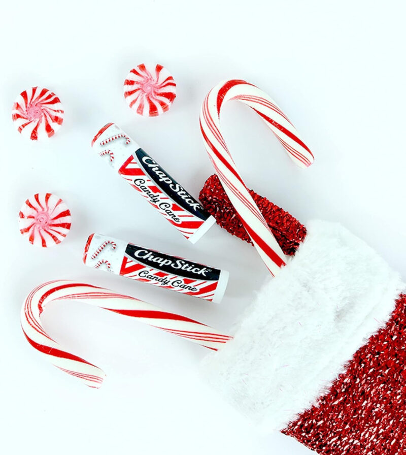Bálsamo Labial Chapstick Candy Cane Flavor, Pacote Com 12 Un - Image 3