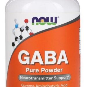Suplemento Gaba Pura Em Pó Now Foods 170g