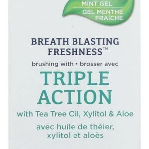 Pasta De Dentes Kiss My Face Gel De Menta À Base De Ervas De