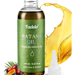 Óleo De Batana Orgânico Fadelo Dr Sebi Para O Crescimento Do