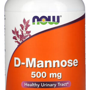 D-manose 500mg Now Foods 240 Veg Cápsulas Importado