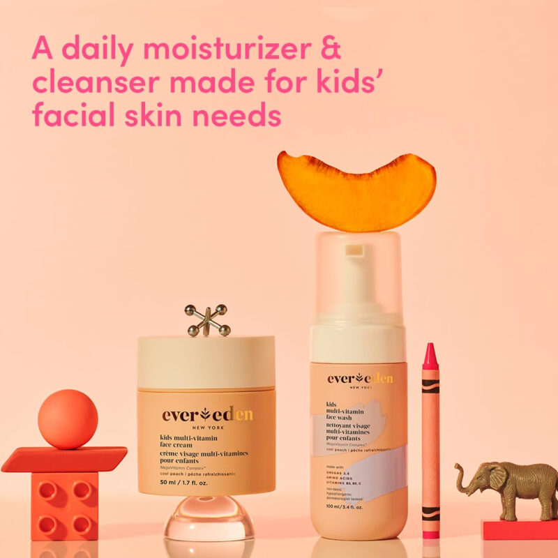 Conjunto De Cuidados Com A Pele Evereden Kids Happy Face Duo - Image 5