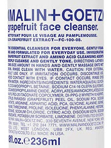 Limpador Facial Malin + Goetz Grapefruit 240 Ml Para Todos O