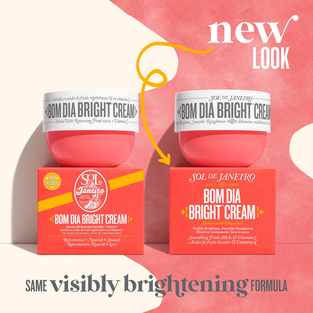 Creme Corporal Sol De Janeiro Visivelmente Iluminador 75ml T - Imagem 2
