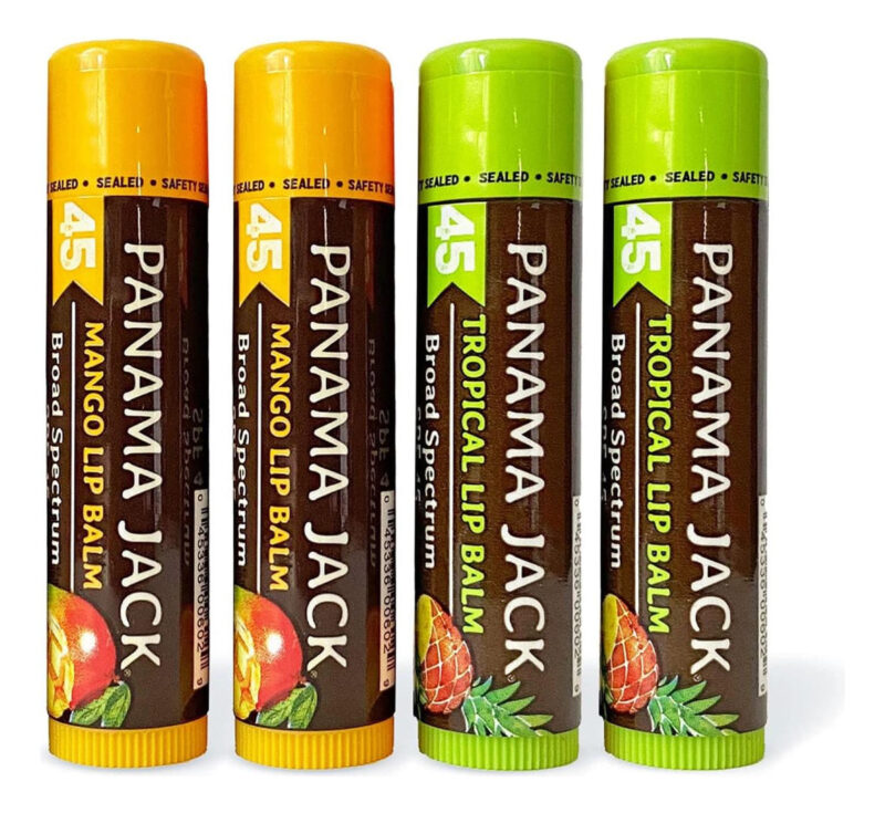 Bálsamo Labial Protetor Solar Panama Jack - Fps 45, Pacote D