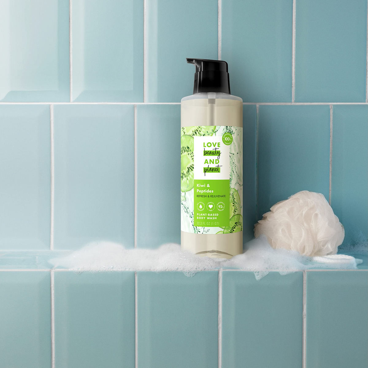 Sabonete Líquido Love Beauty And Planet Refresh Kiwi 955 Ml - Imagem 7