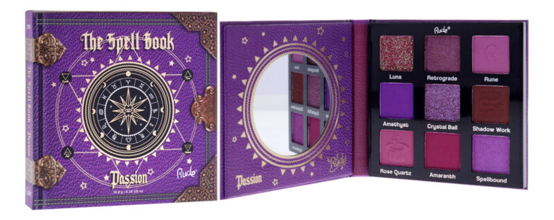 Paleta De Sombras Rude Cosmetics Spell Book Passion 11ml - Image 2