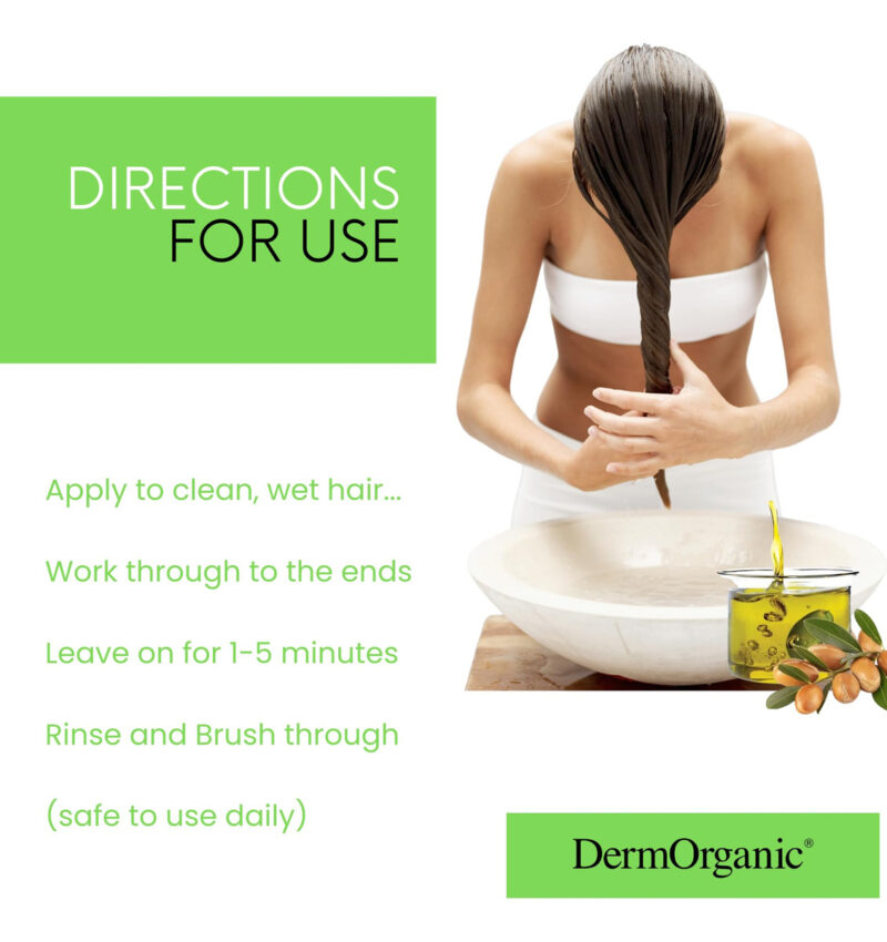 Cuidados Com O Cabelo Óleo De Argan Dermororgânico Hidratant - Image 7