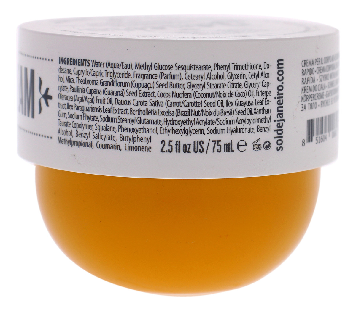 Creme Corporal Sol De Janeiro Brazilian Bum Bum 75ml Unissex - Imagem 3