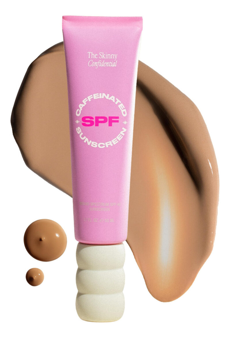 Protetor Solar The Skinny Confidential Com Cafeína Spf 40 50