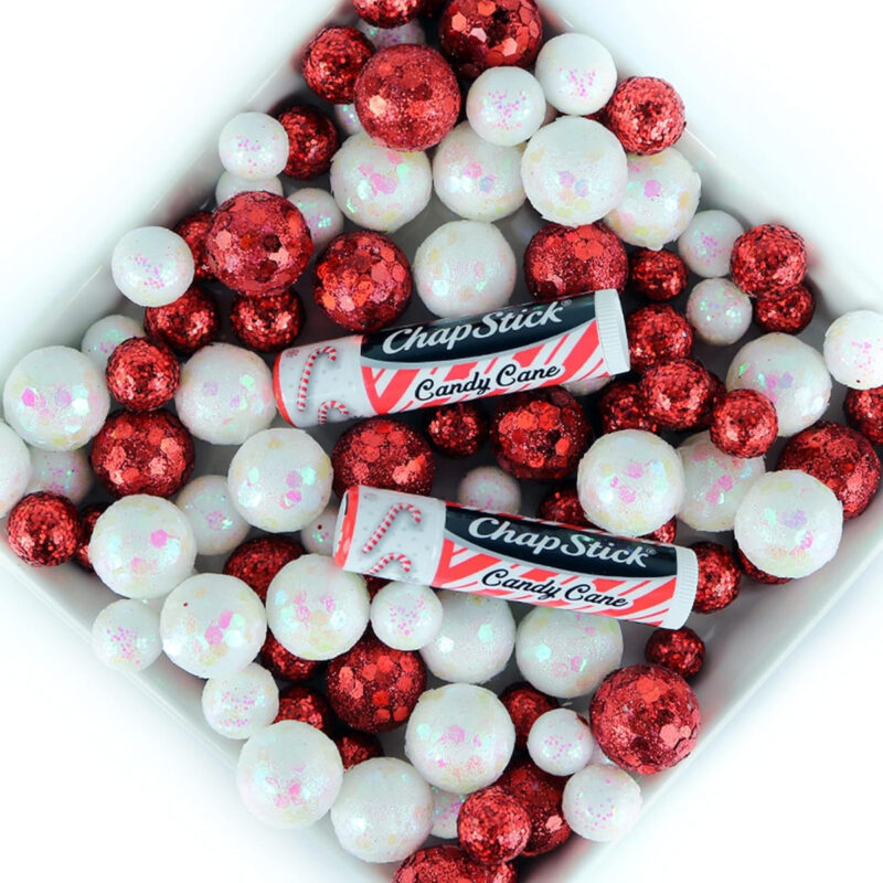 Bálsamo Labial Chapstick Candy Cane Flavor, Pacote Com 12 Un - Image 6