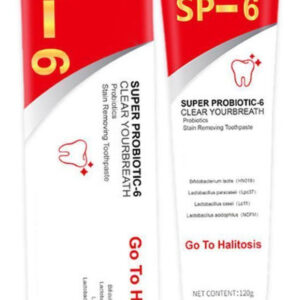 Pasta De Dente Probiótica Com Brilho Branco Sp-6