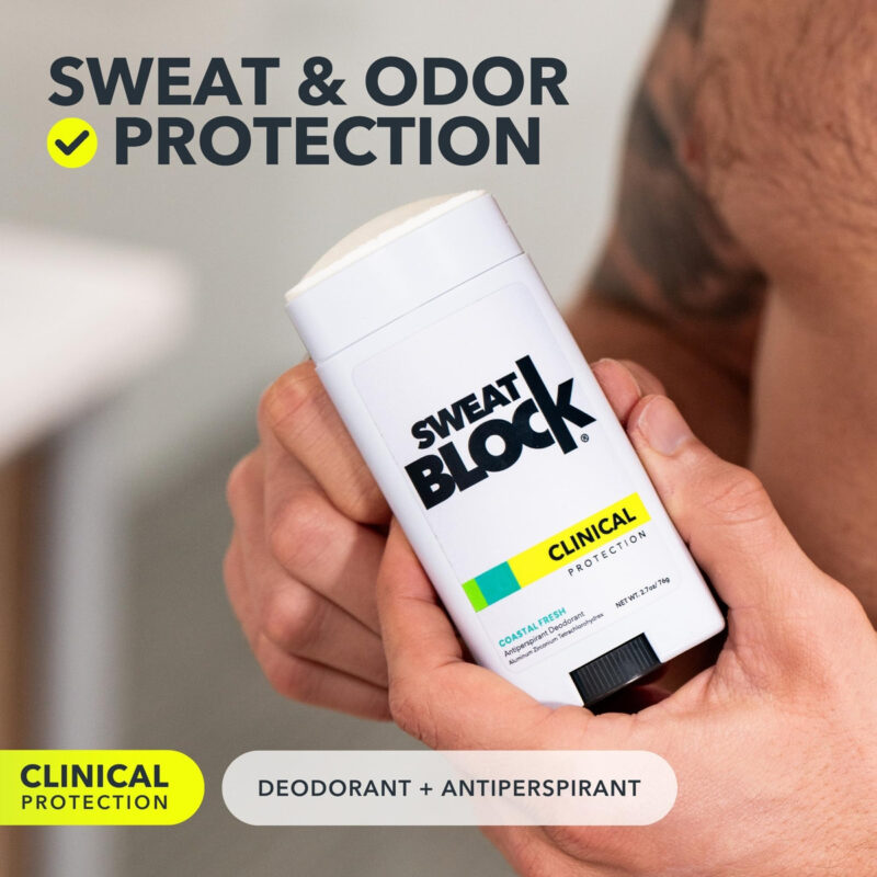 Pacote Com 2 Desodorantes E Antitranspirantes Sweatblock Cli - Image 2