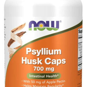 Now, Casca De Psyllium 700 Mg, 180 Cáps Vegetais Orig Eua Nf Sabor Without Flavor
