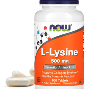 Now Foods L-lisina 500 Mg 100 Tablets