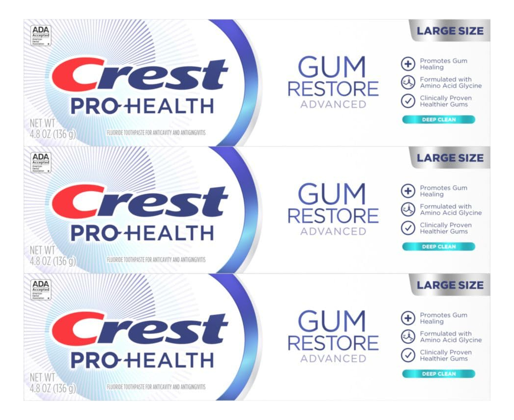 Pasta De Dentes Crest Pro-health Advanced Gum Restore 140 Ml - Imagem 3