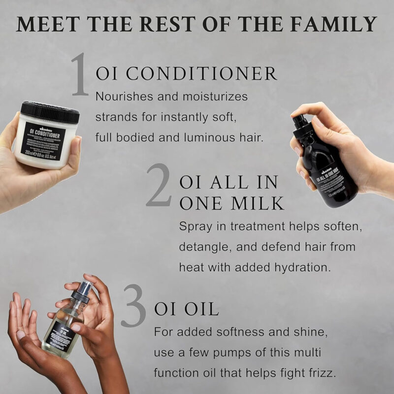 Spray De Leite Para Cabelo Davines Oi All In One 135 Ml Heat - Image 6