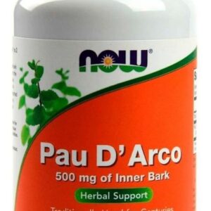 Pau D'arco Darco 500mg 100cáps Importado Now Foods