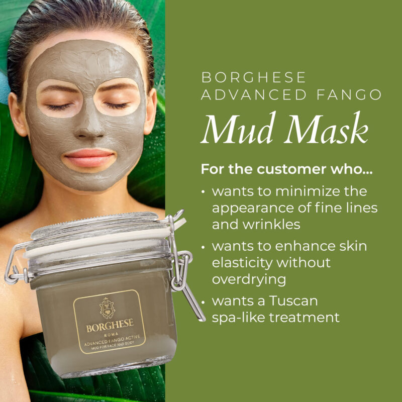 Máscara De Lama Borghese Advanced Fango Active Purifying 220 - Image 5