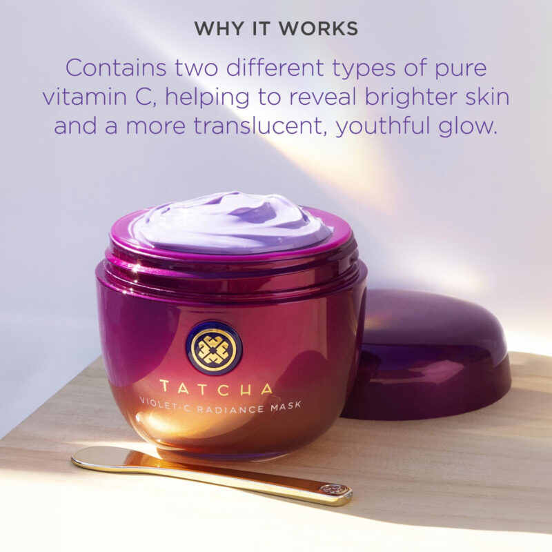 Máscara Facial Tatcha The Violet-c Radiance Com Vitamina C 5 - Image 3