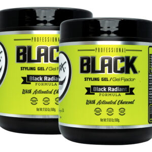 Gel De Cabelo Rolda Black De Fixação Média A Forte 500 Ml (2