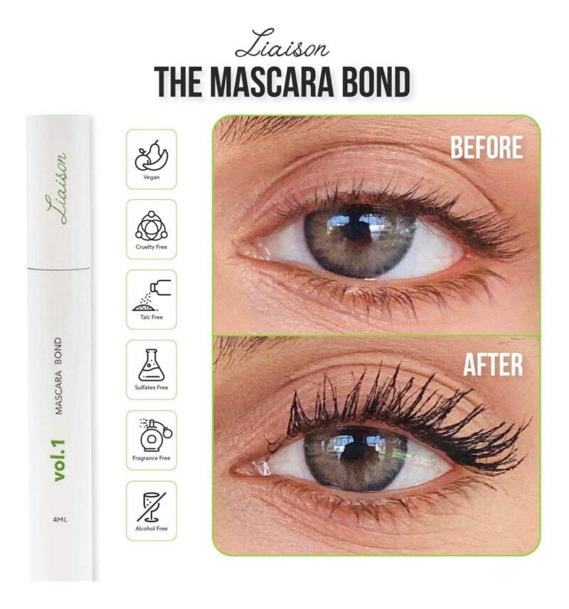 Mascara Liaison Bond Volume E Comprimento De 4 Ml Com Sérum - Image 3