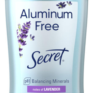 Desodorante Secret Aluminium Free 48h, Proteção Contra Odore