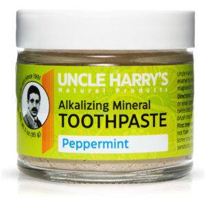 Pasta De Dente Remineralizante De Hortelã-pimenta Uncle Harr