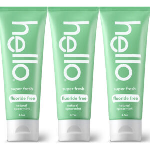 Pasta De Dentes Hello Super Fresh Branqueadora Sem Flúor 140