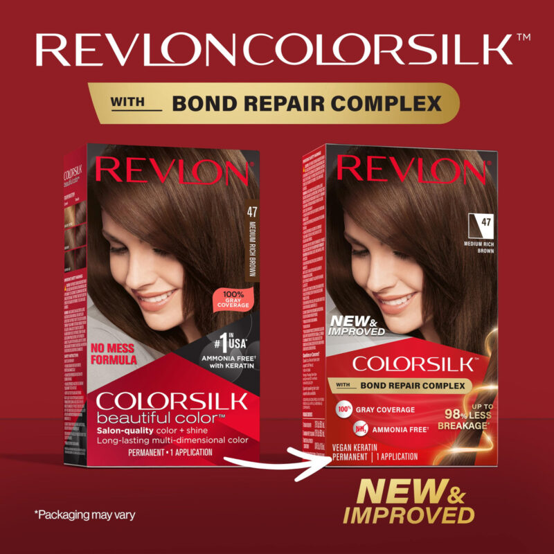 Tintura De Cabelo Revlon Colorsilk W/ Bond Repair Complex 47 - Image 2