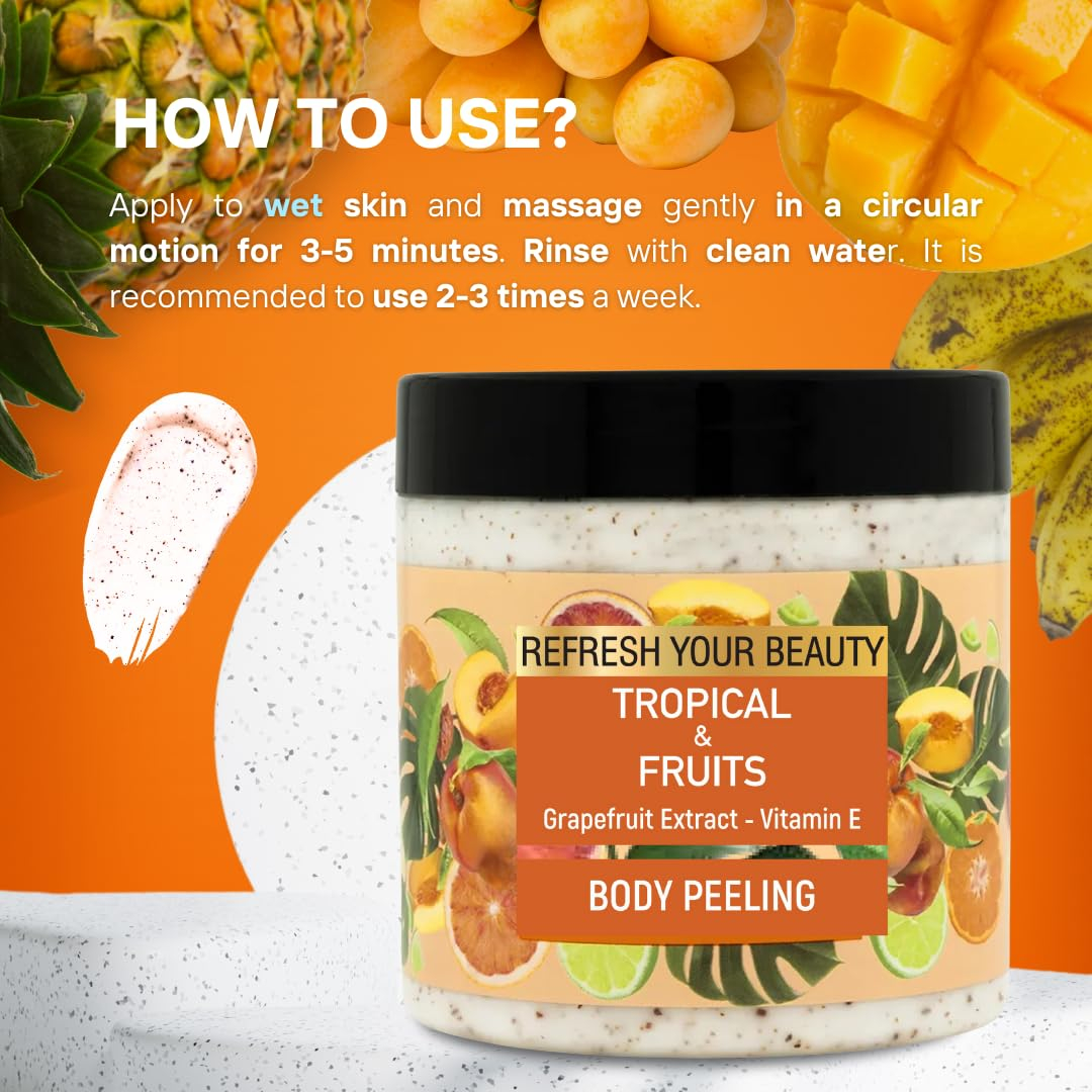 Esfoliante Corporal Oriense Tropical Fruits Com Extrato De T - Imagem 2