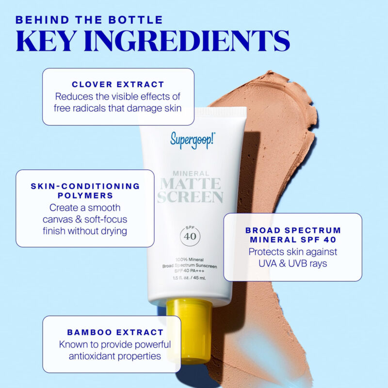 Protetor Solar Supergoop! Tela De Colchão Mineral Spf 40 45 - Image 5