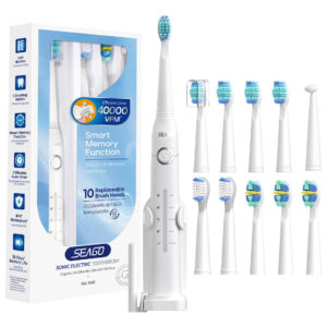 Escova De Dentes Elétrica Seago Recarregável Para Adultos 30