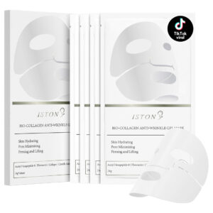 Máscara Facial De Colágeno Iston Deep, Pacote Com 4, 2.160.0