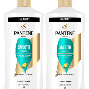 Conjunto De Condicionador Pantene Smooth And Sleek Twin Pack