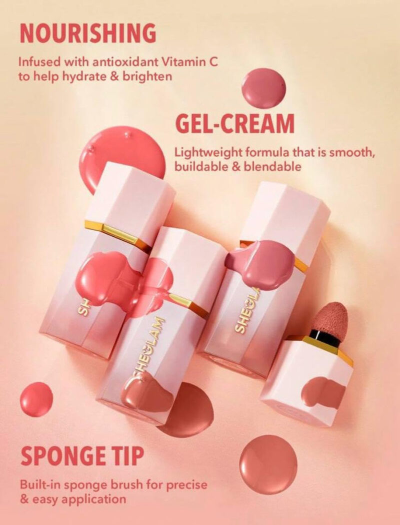 Liquid Blush Sheglam Color Bloom Matte Cutie Pi De Longa Dur - Image 6