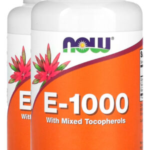 Vitamina E-1000 670mg 50 Softgels Importado 2un Now Foods