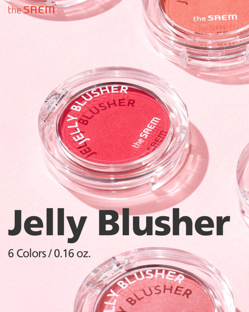 Jelly Blusher Thesaem Sweet Petal Pk01 Com Acabamento Avelud - Image 2