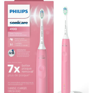 Escova De Dentes Elétrica Philips Sonicare 4100 Hx3681/26 De